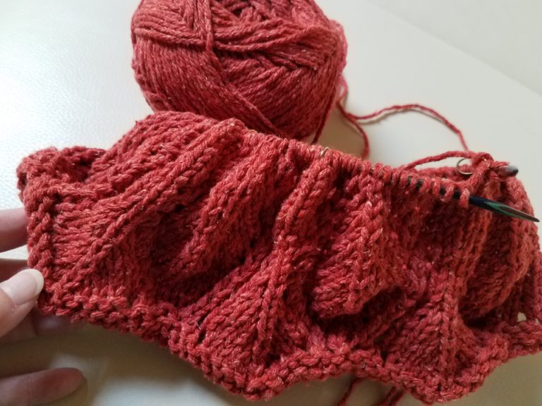 9.9.18 – What’s on my Needles?