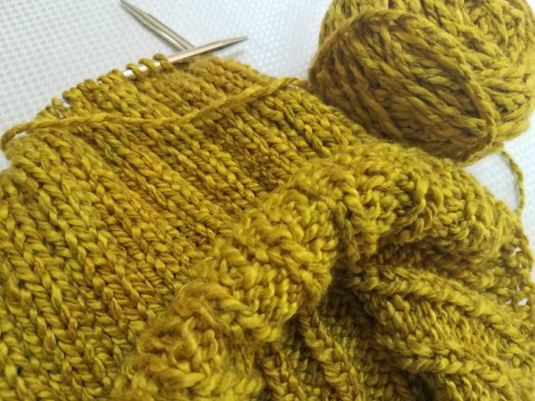 9.18.18 – What’s on my Needles?
